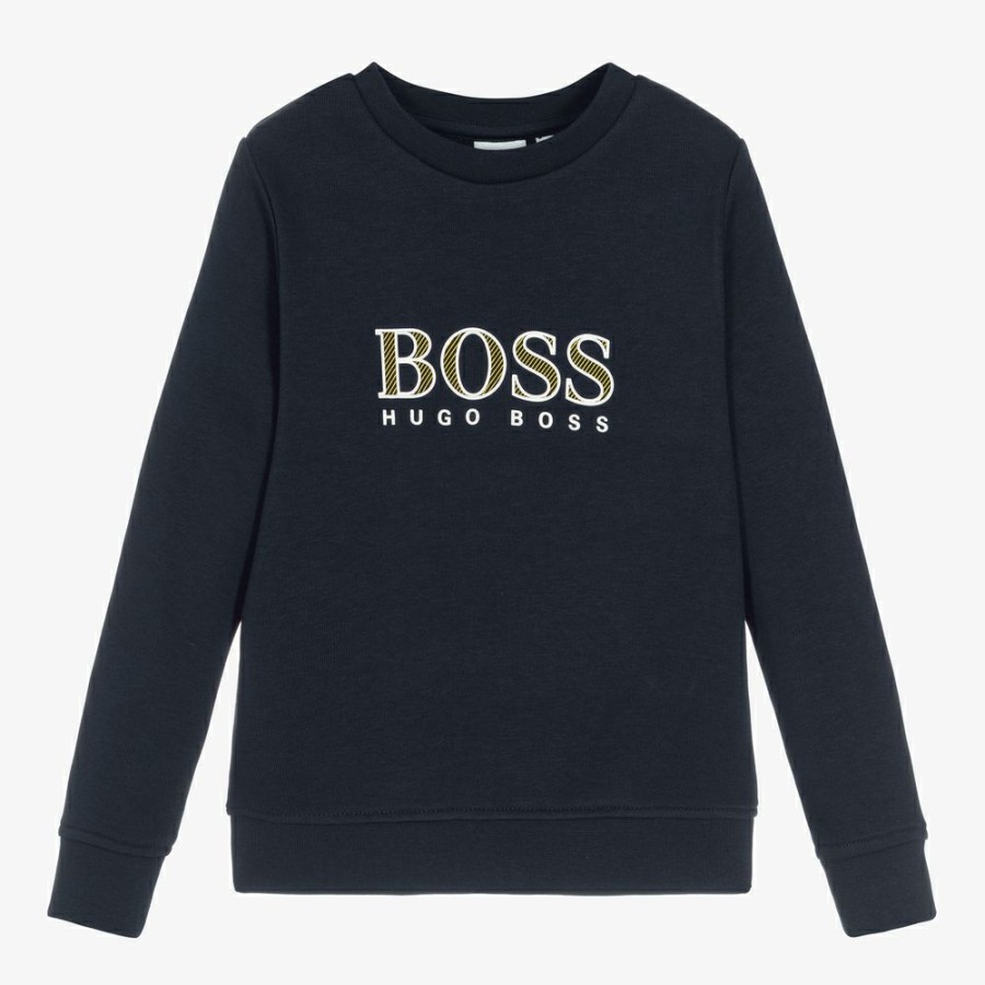 * Tops | Best-Selling Boys Blue Logo Sweatshirt