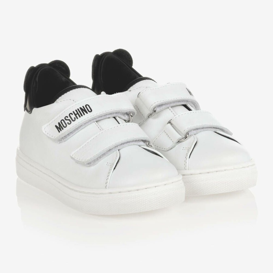 * Shoes | Tendy Style White Black Velcro Trainers