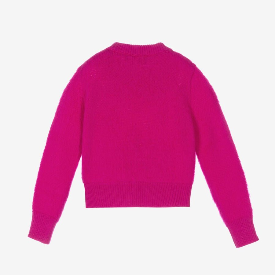 * Tops | Shop Girls Pink Wool Knit Sweater