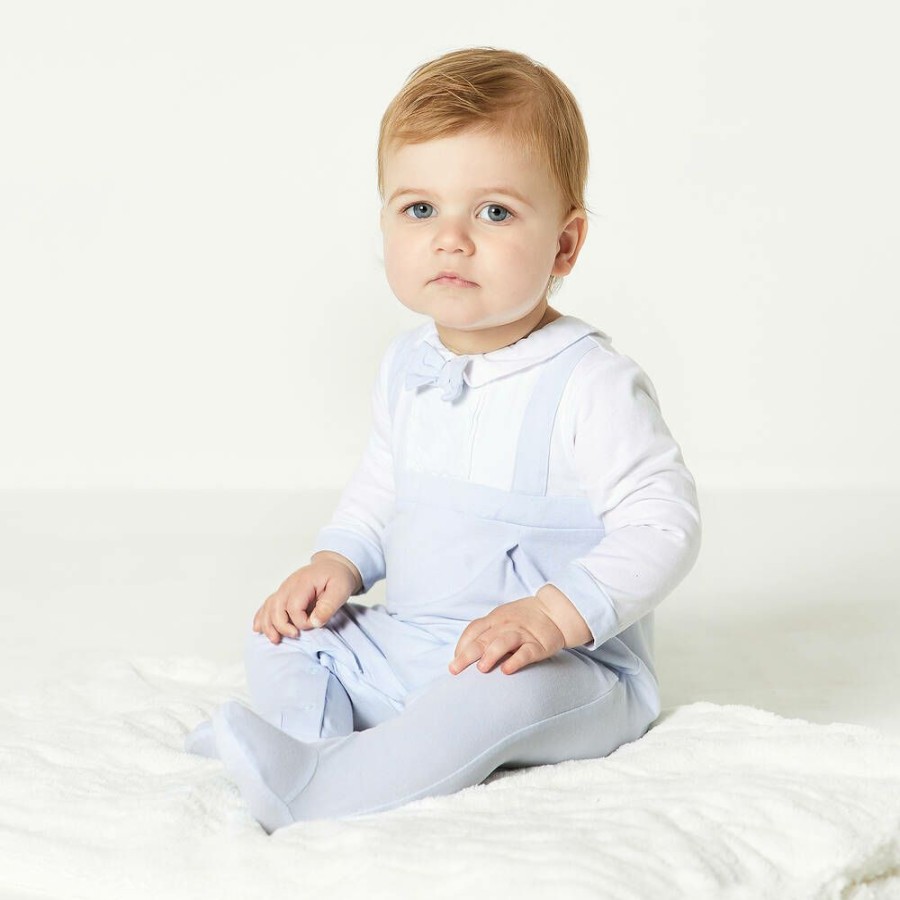 * Babysuits | Popular Blue White Cotton Babygrow