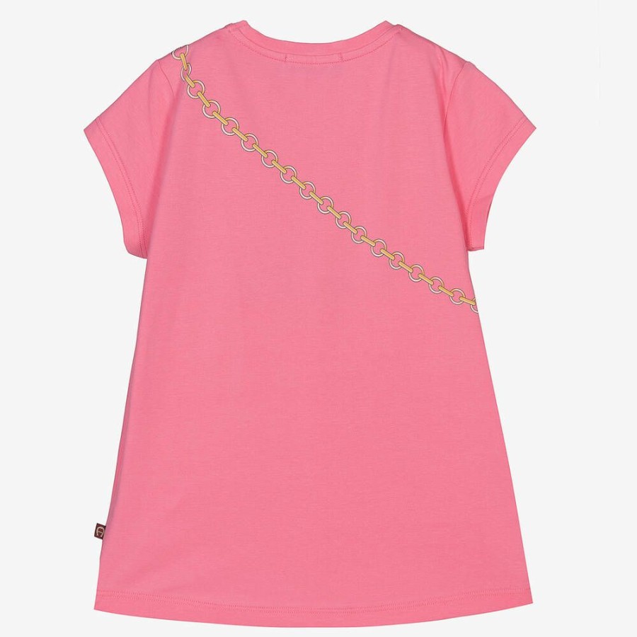 * Tops | Online Girls Pink Cotton T-Shirt