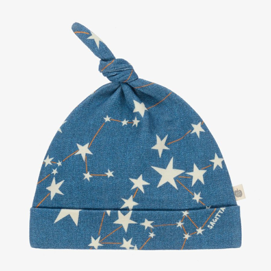 * Accessories | New Threads Blue Cotton Jersey Baby Hat