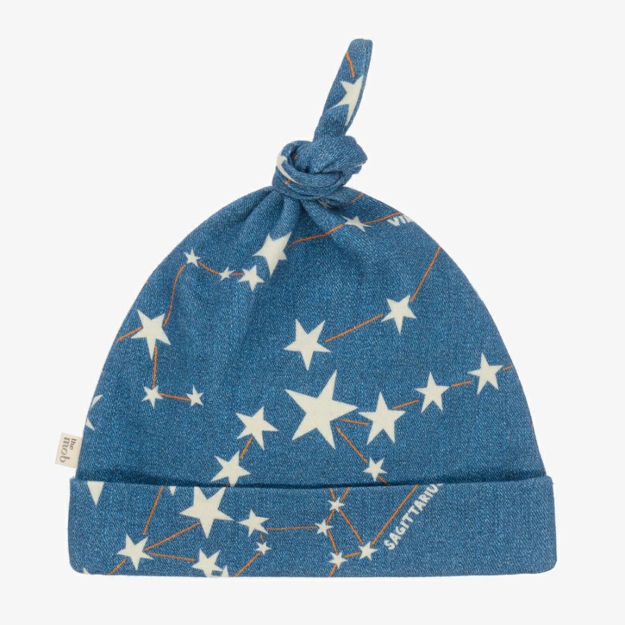 * Accessories | New Threads Blue Cotton Jersey Baby Hat