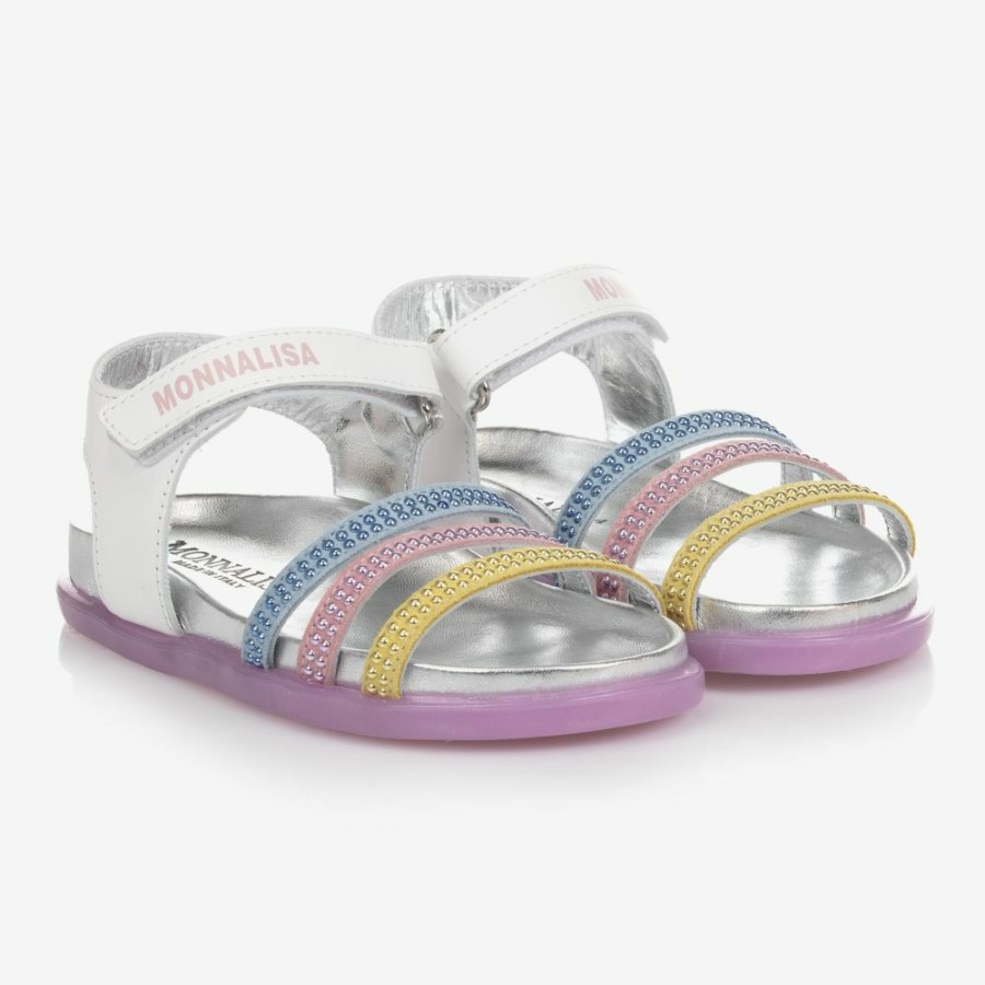 * Shoes | Best Sale Multicolour Leather Sandals