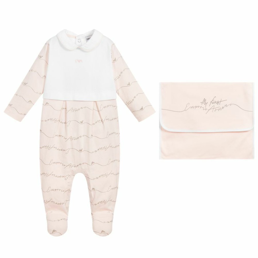 * Babysuits | Discounts Pink Cotton Babygrow