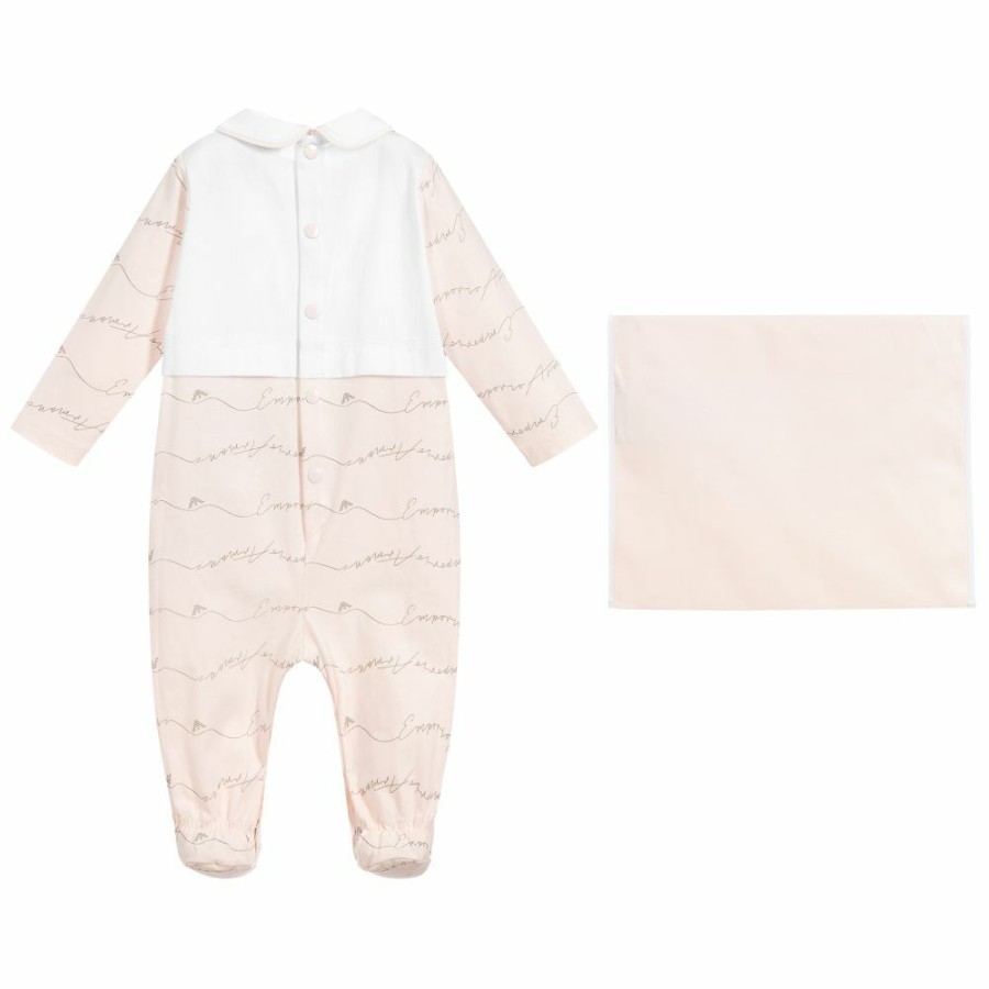 * Babysuits | Discounts Pink Cotton Babygrow