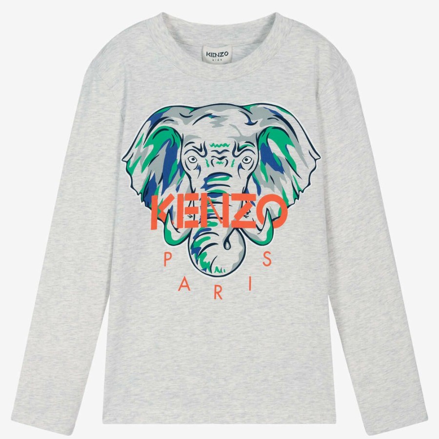 * Boy | Best-Selling Teen Boys Grey Elephant Top