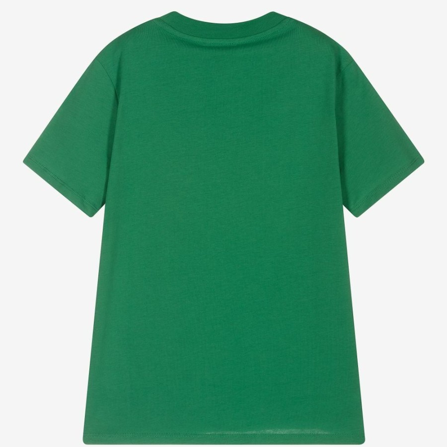 * Boy | Best Choice Teen Boys Green Logo T-Shirt