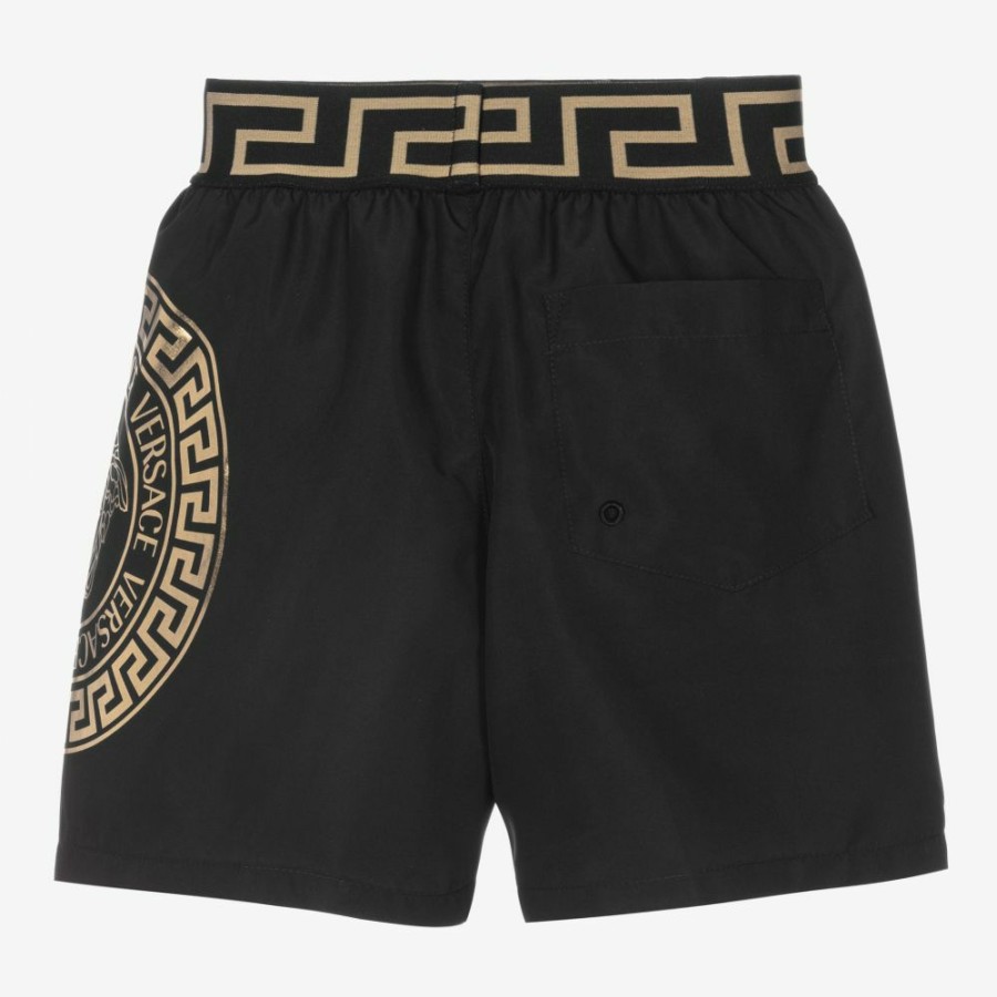 * Swimwear | Best Choice Black Gold Medusa Swim Shorts