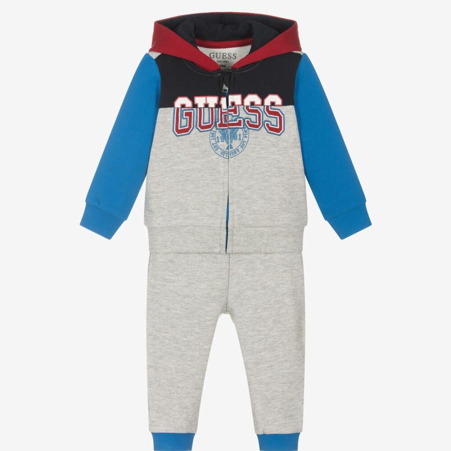 * Babysuits | Unique Grey Cotton Baby Tracksuit