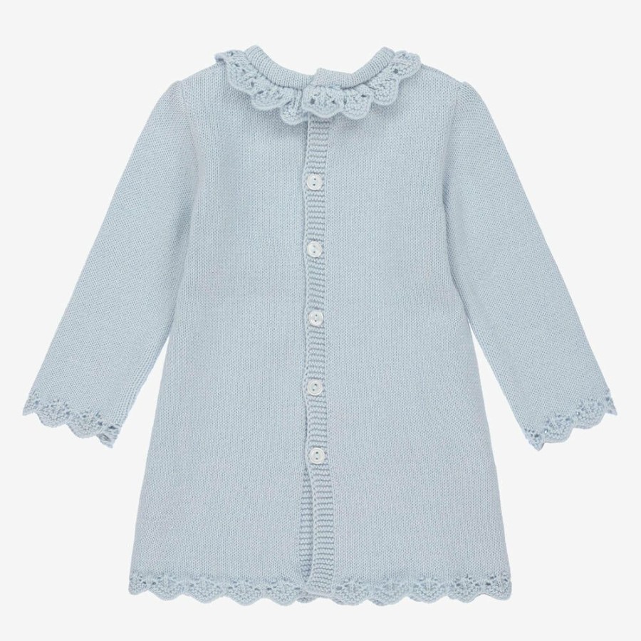 * Outfits | Cheaper Girls Blue Cotton Knit Dress