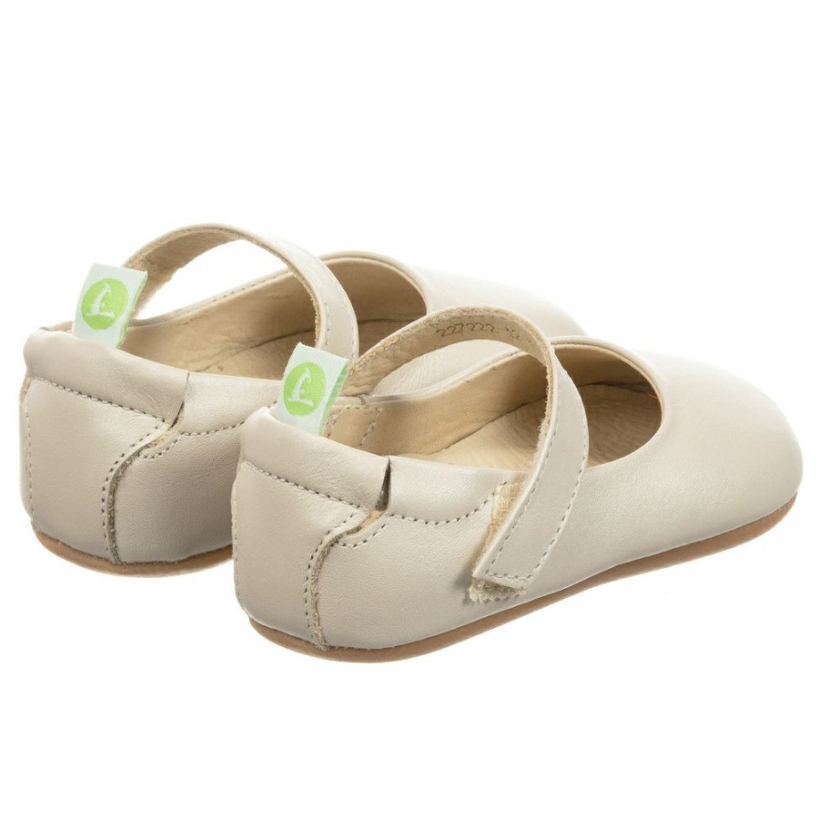 * Shoes | Less Expensive Baby Girls Beige Leather Shoes