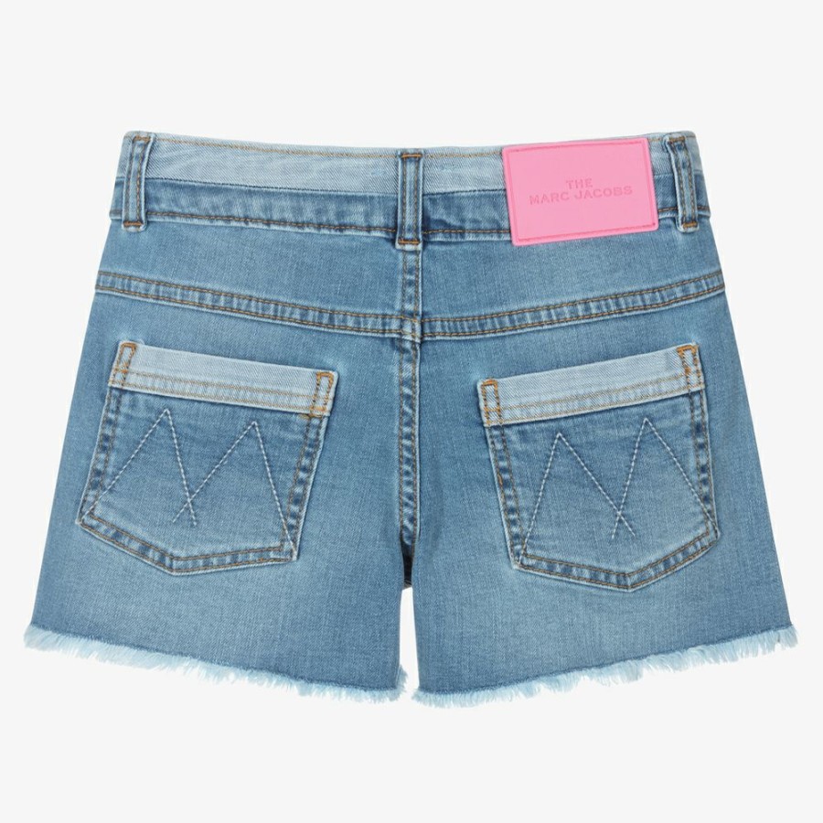 * Girl | Quick Delivery Teen Pale Blue Denim Shorts