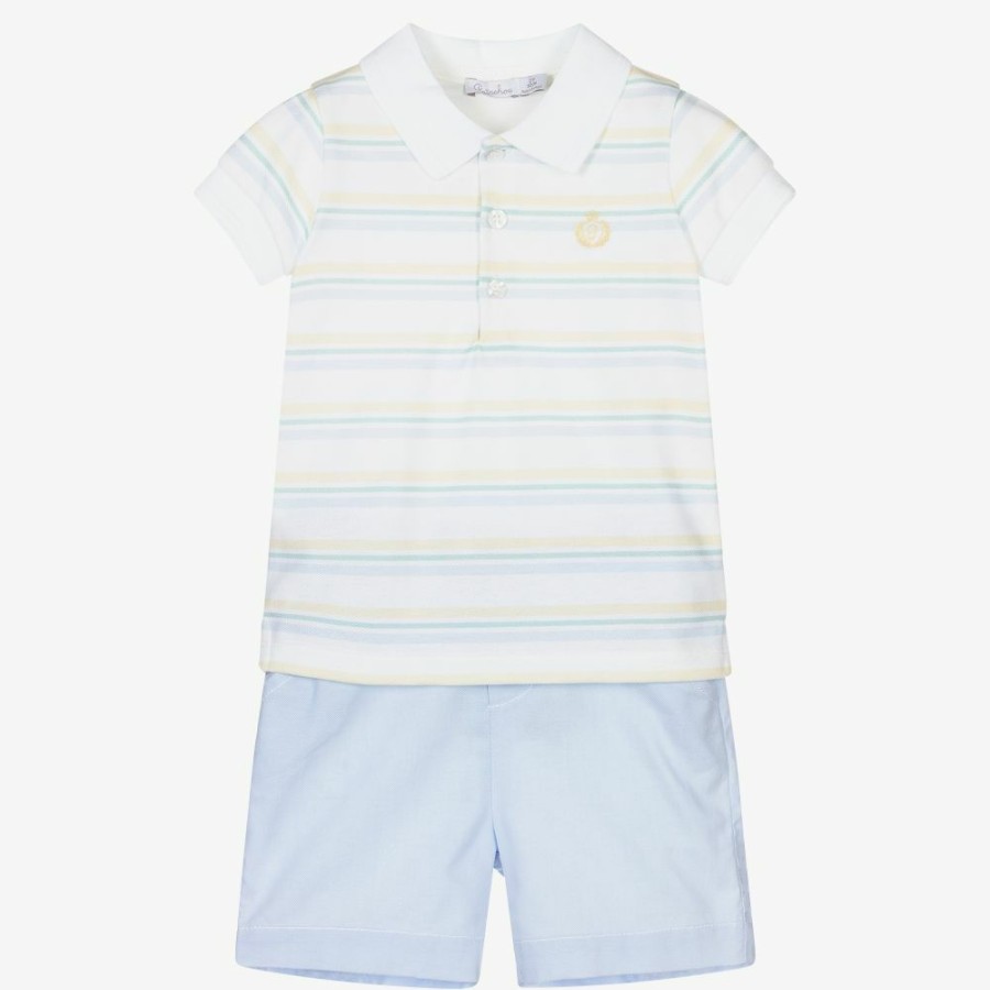 * Outfits | Unique Boys Blue Shorts Set