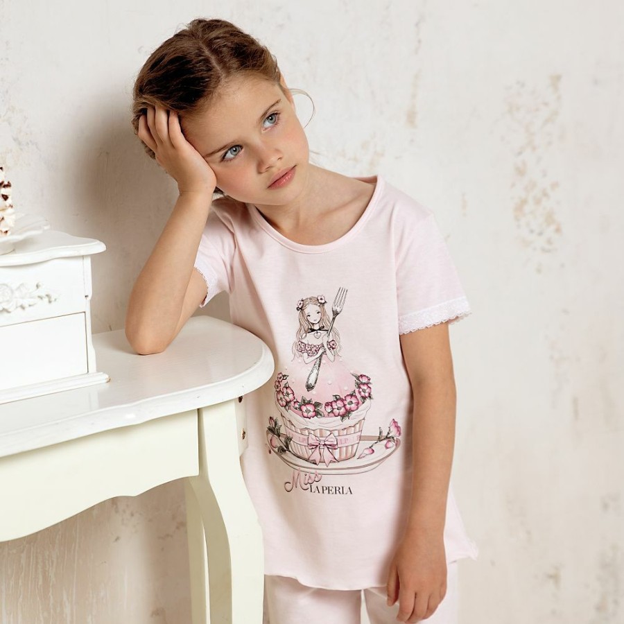 * Nightwear Underwear | Good Quality Girls Pink Short Pyjamas