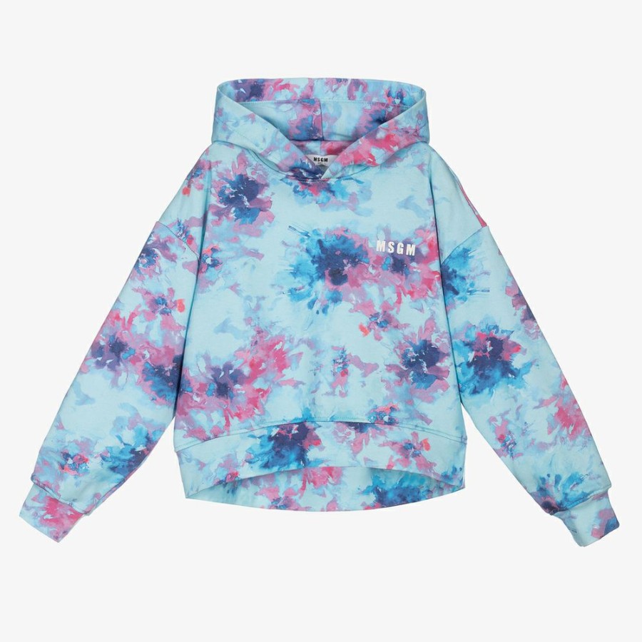 * Girl | Shop Teen Girls Blue Cropped Hoodie