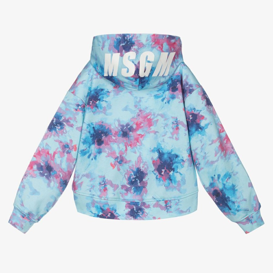 * Girl | Shop Teen Girls Blue Cropped Hoodie