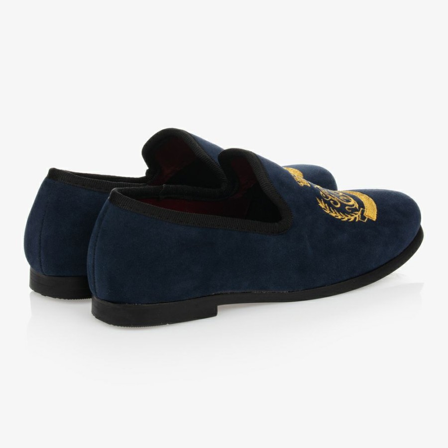 * Shoes | Tendy Style Blue Crest Slip-On Shoes