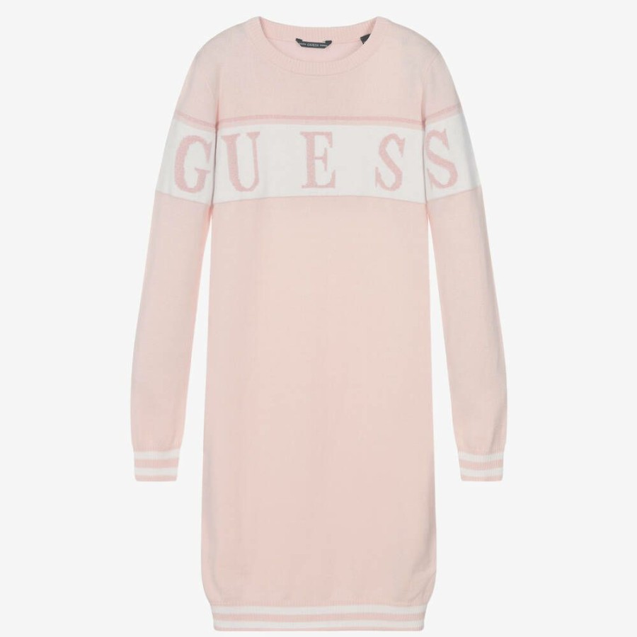 * Girl | Good Quality Teen Girls Pink Sweater Dress