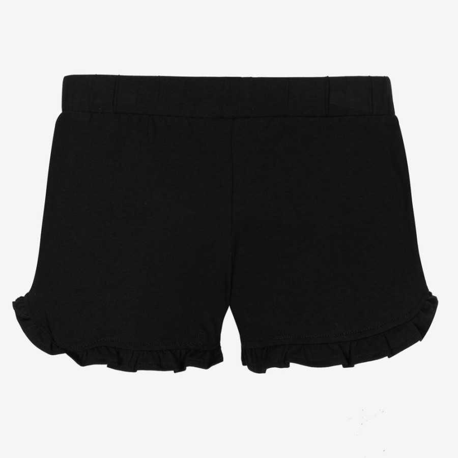 * Outfits | Lower Prices Girls Black Cotton Shorts