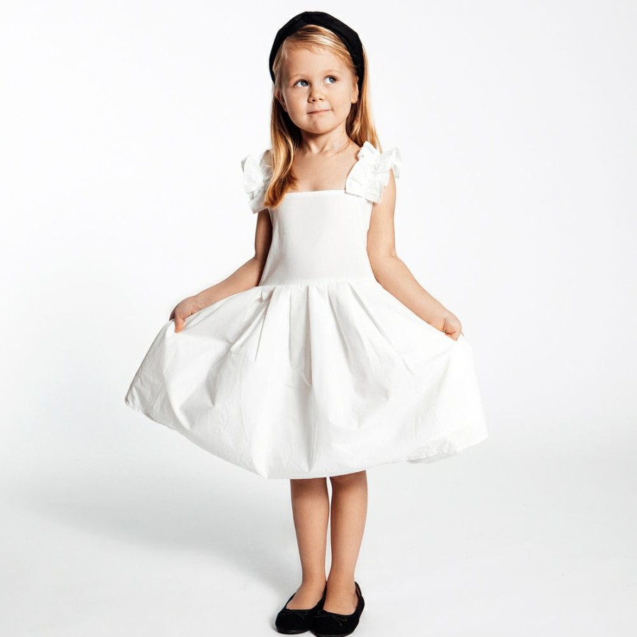 * Outfits | Best Choice White Cotton Poplin Dress