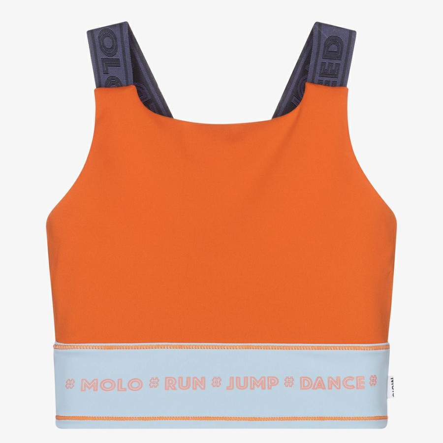 * Outfits | Flash Sale Girls Blue Orange Sports Top