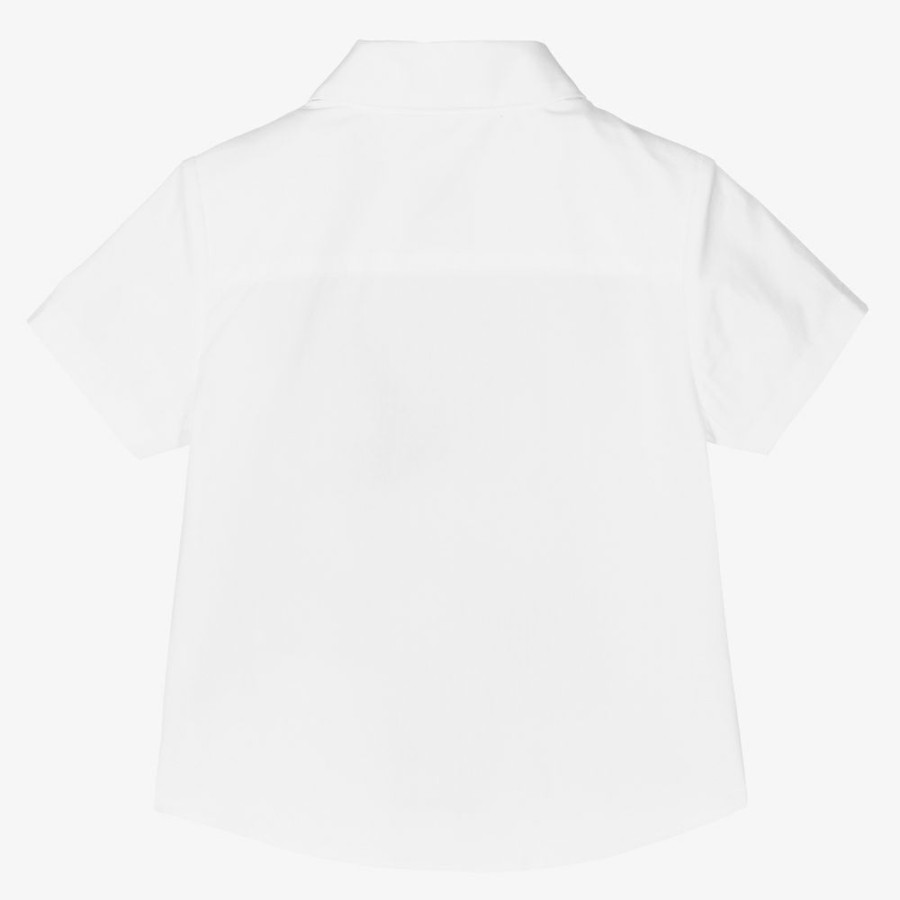 * Tops | Cheaper Baby Boys White Cotton Shirt