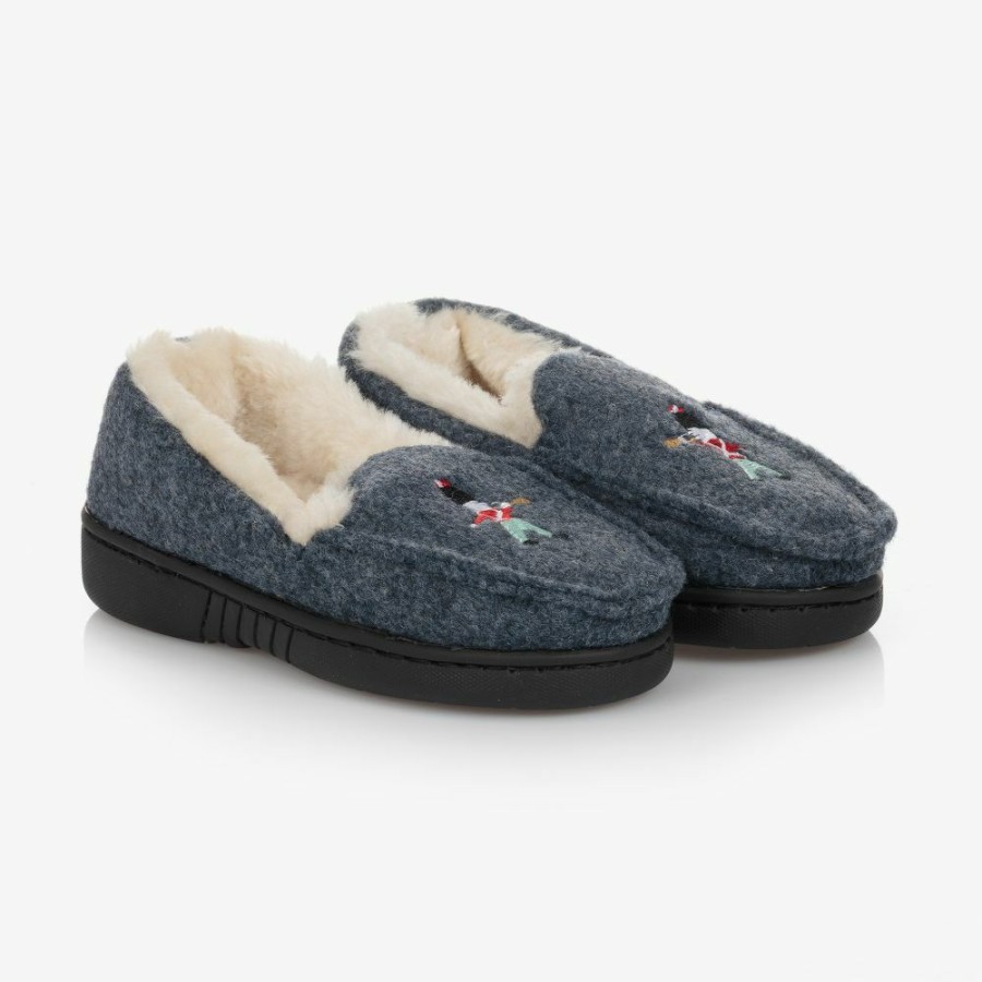 * Shoes | Discounts Boys Blue Soldier Slippers