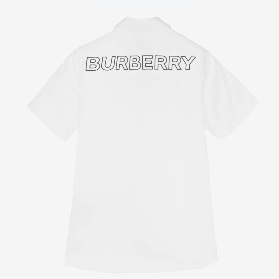 * Boy | Excellent Teen Boys White Logo Shirt