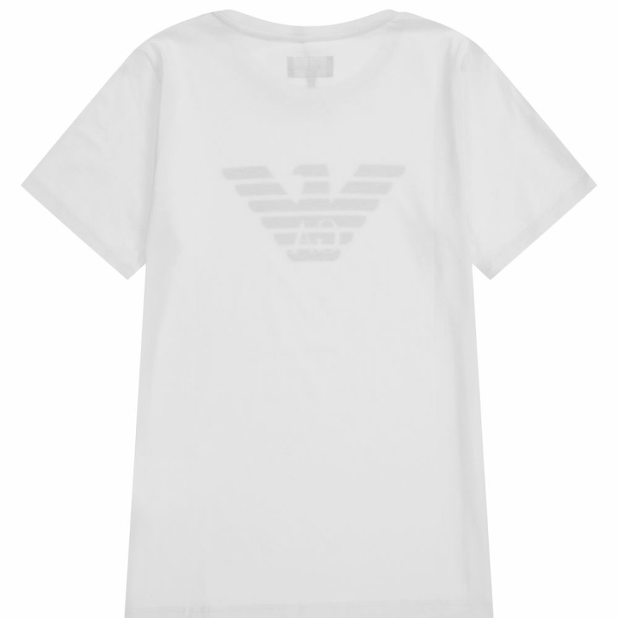 * Boy | Tendy Style Teen White Logo T-Shirt