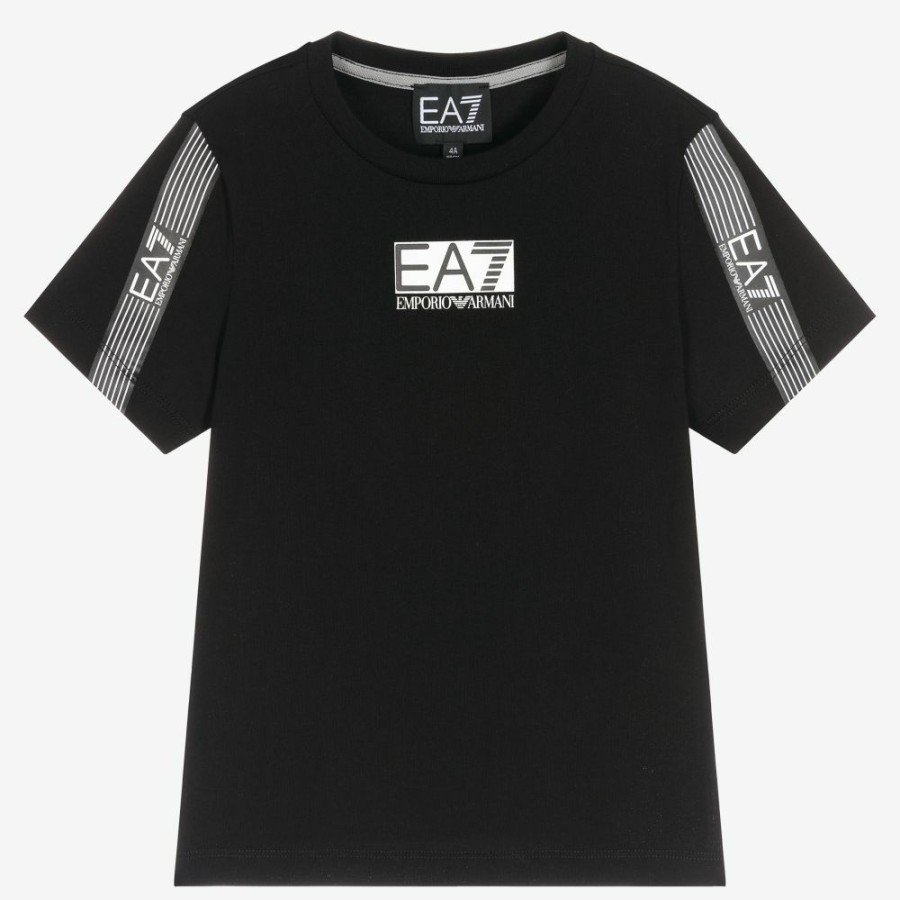 * Tops | Crazy Deals Boys Black Logo T-Shirt