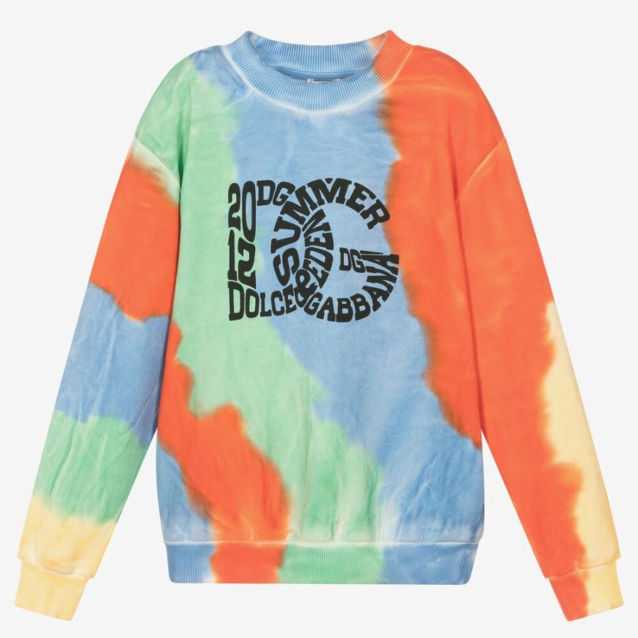 * Boy | Cut Price Teen Blue Tie Dye Sweatshirt