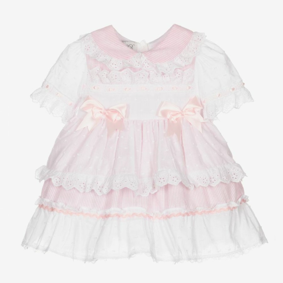 * Babysuits | Best Sale Baby Girls Pink Lace Dress