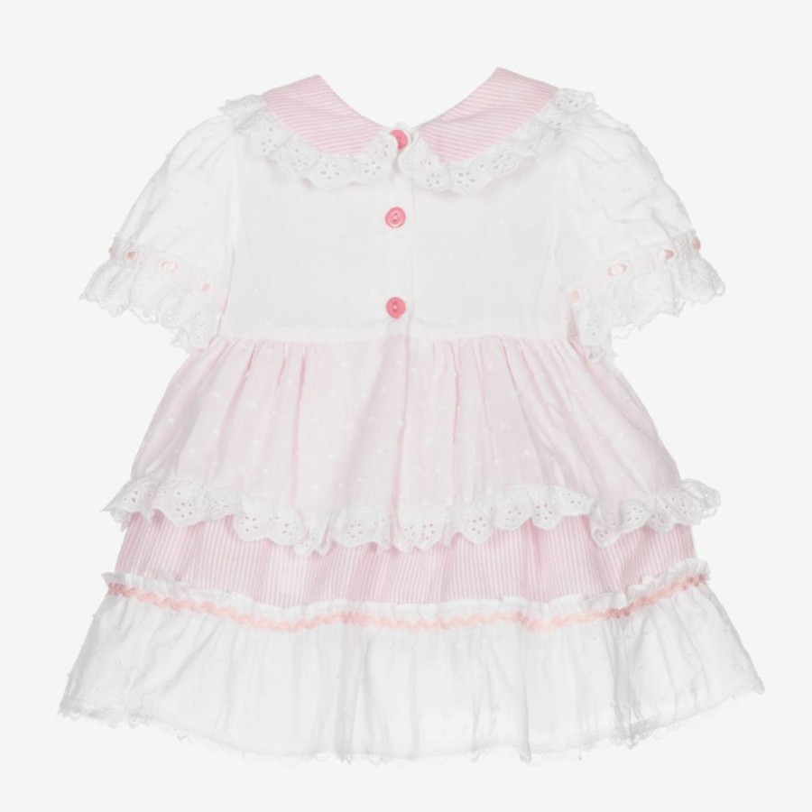 * Babysuits | Best Sale Baby Girls Pink Lace Dress