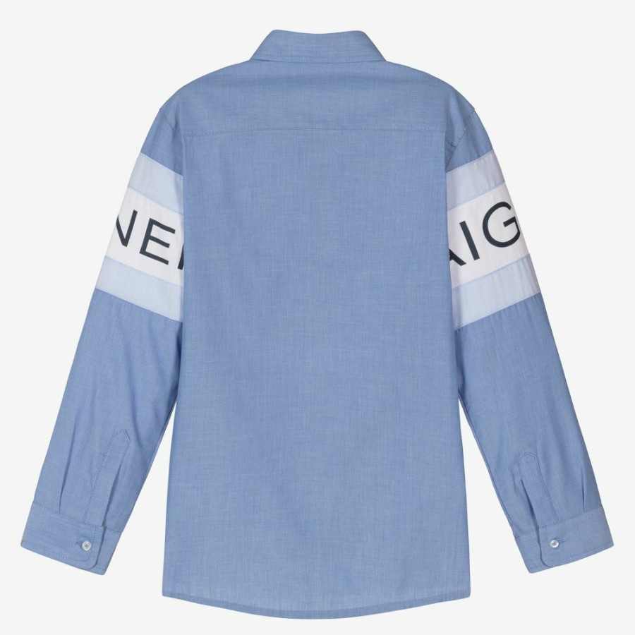 * Boy | Sale Teen Boys Blue Logo Shirt