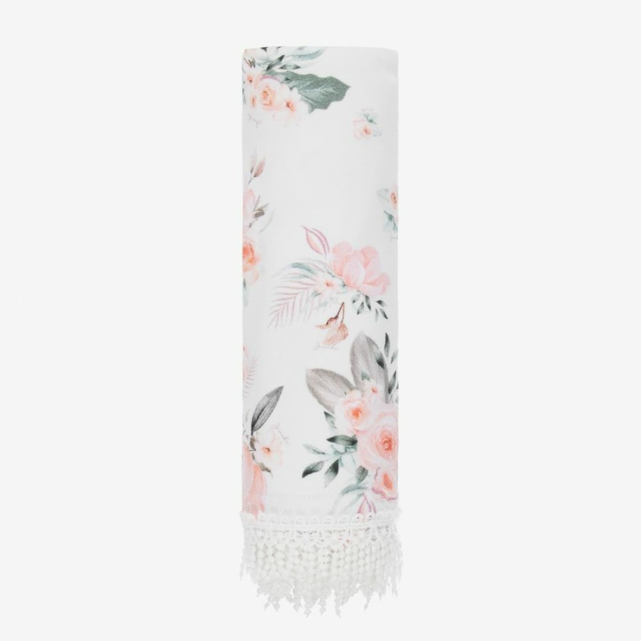 * Accessories | Flash Sale White Rose Swaddle (100Cm)