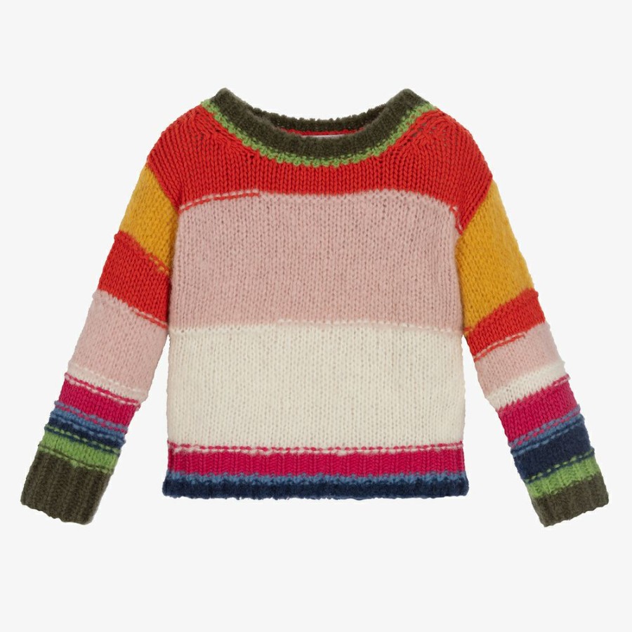 * Tops | Shop Colourful Striped Knit Sweater