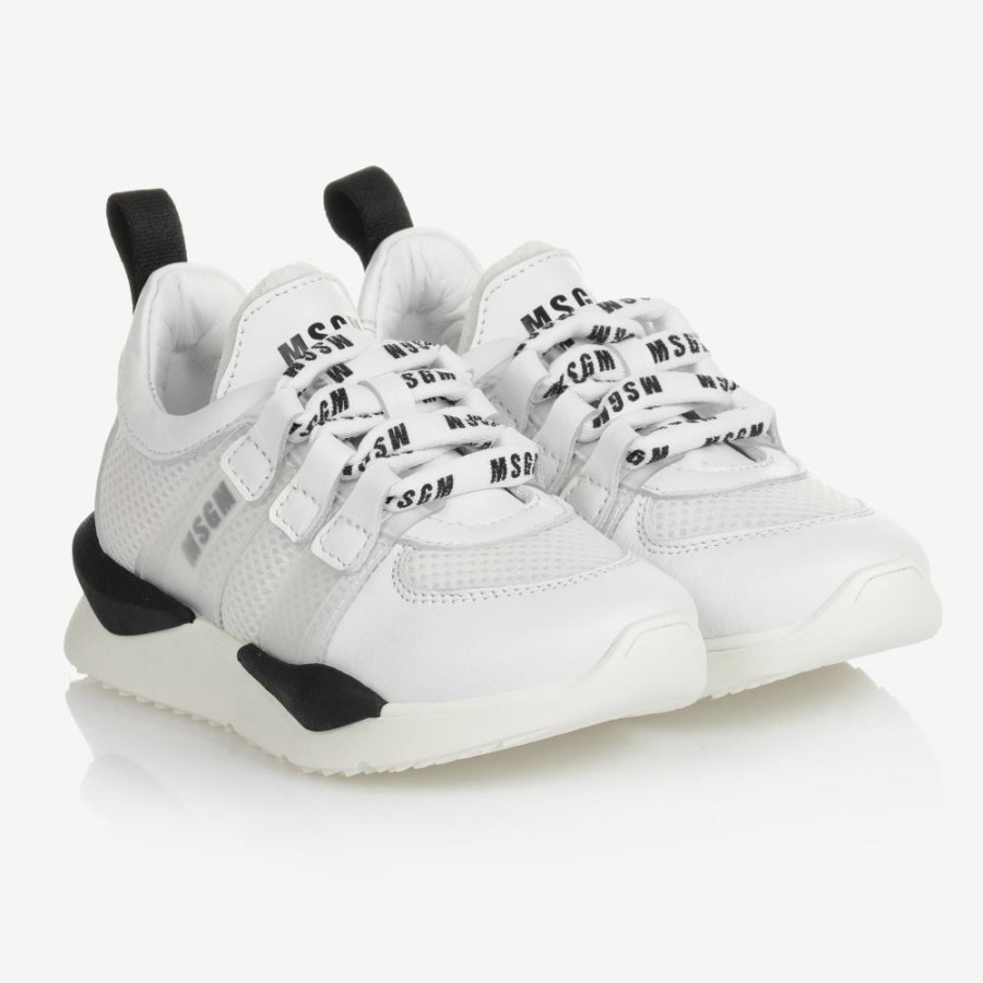 * Shoes | Latest Fashion White Black Logo Trainers