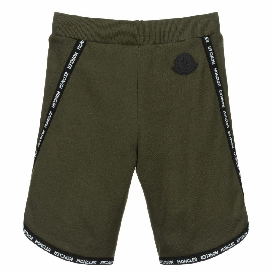 * Outfits | Sale Khaki Green Logo Shorts