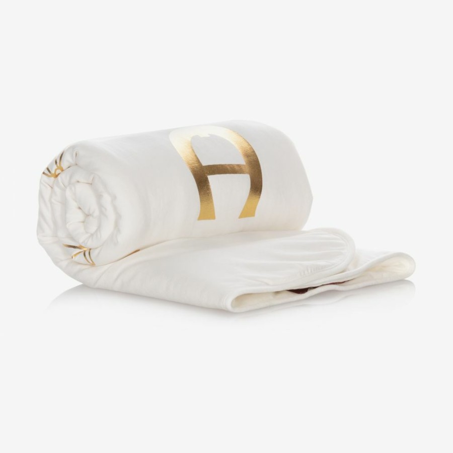 * Accessories | Exclusive Ivory Padded Blanket (90Cm)