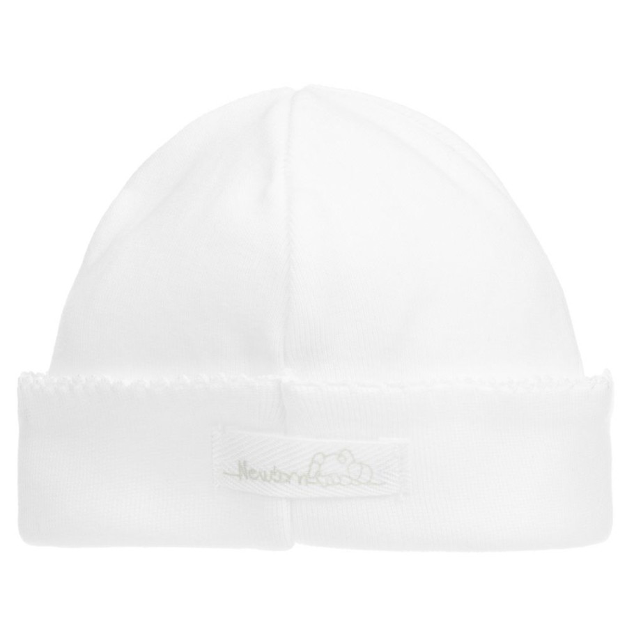 * Accessories | Lower Prices White Cotton Baby Hat