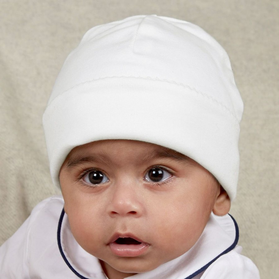 * Accessories | Lower Prices White Cotton Baby Hat