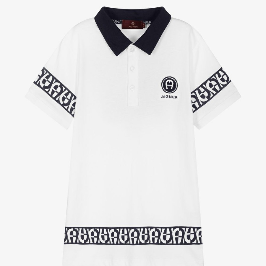 * Boy | Excellent Teen Boys White Polo Shirt