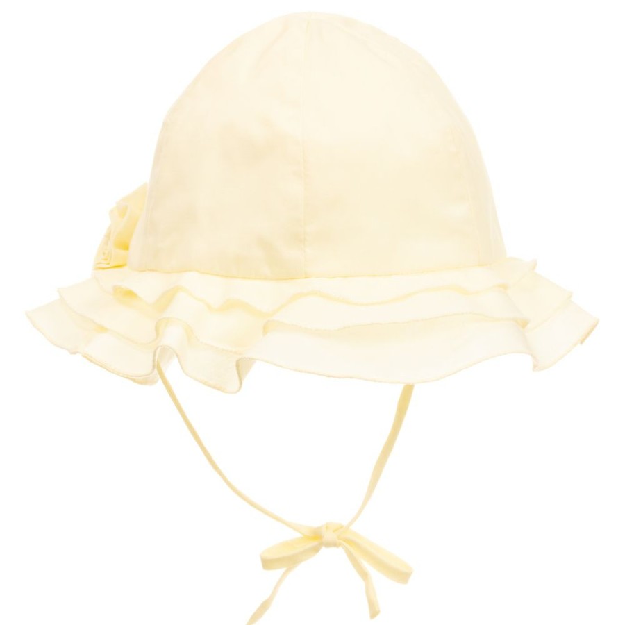 * Accessories | Cut Price Baby Yellow Polycotton Sun Hat