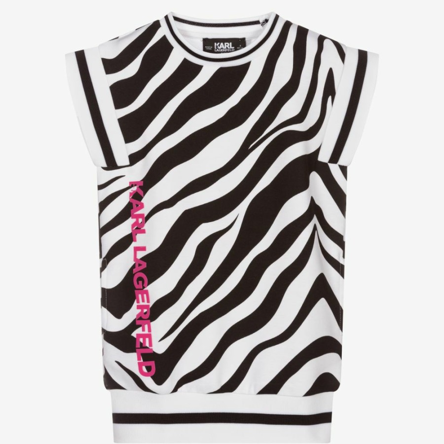 * Outfits | New Threads White Black Zebra Dress